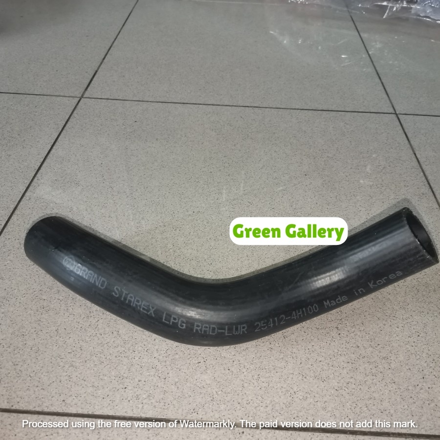 selang / hose radiator bawah hyundai h1 bensin
