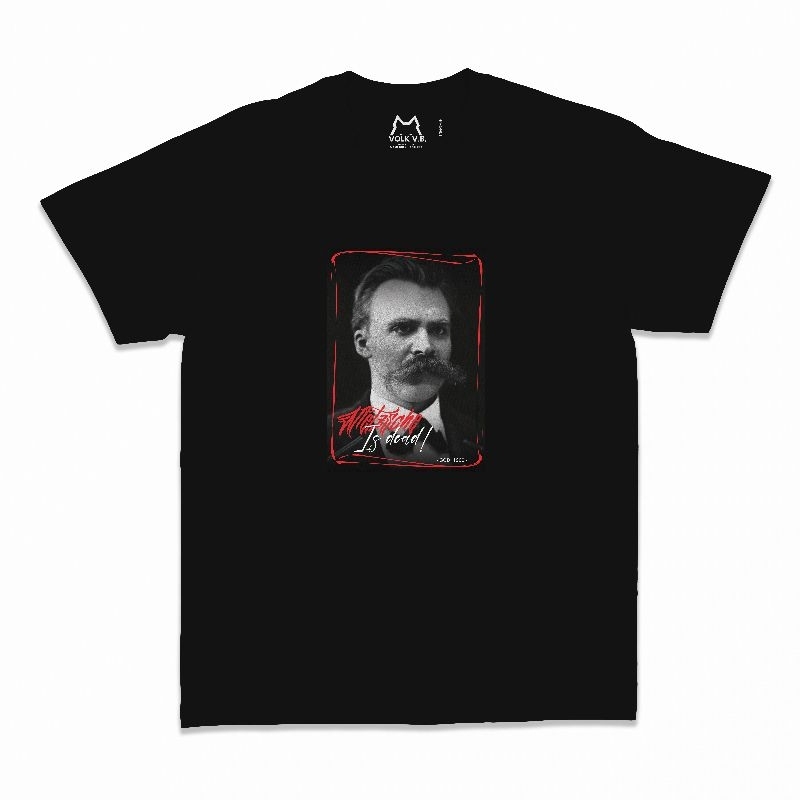 KAOS DISTRO PRIA WANITA NIETZSCHE KAOS FILSUF