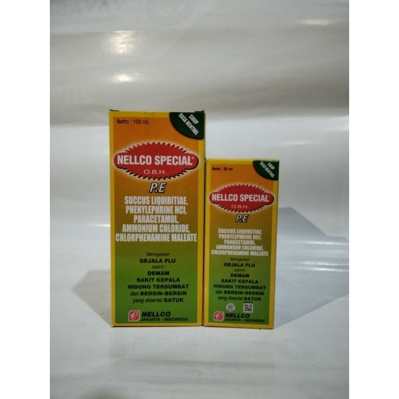 NELLCO SPECIAL SIRUP