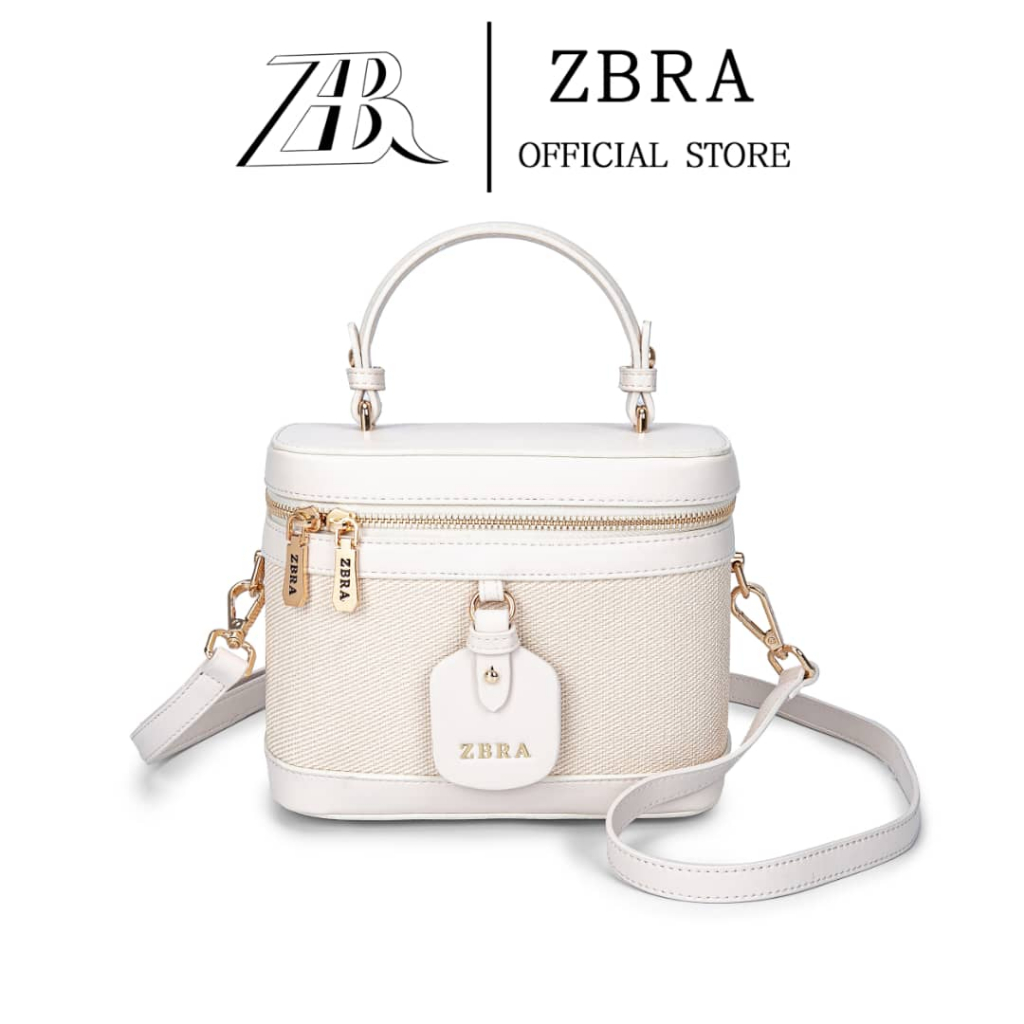 New Zbra Tas Mini Zailie Top Handle Simple Elegant Handbag Wanita Desain Mewah Top Handle #8844