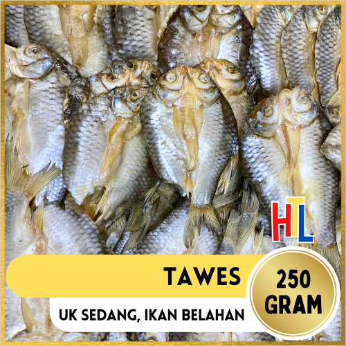 

Ikan Asin Tawes Super | Wader | Bader 250g