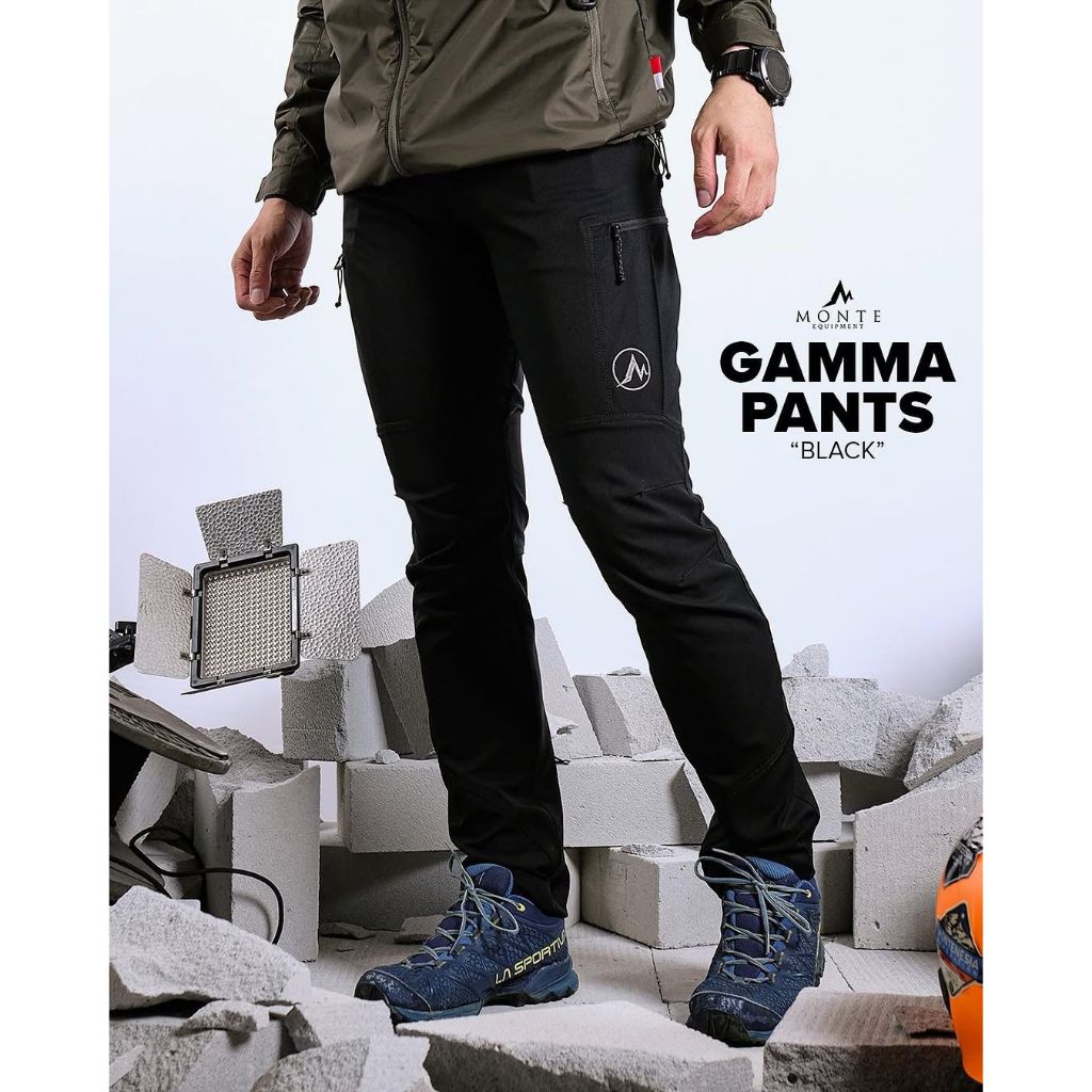 MONTE EQUIPMENT GAMMA PANTS - Celana Gunung Quickdry Celana Panjang Gunung Outdoor Celana Hiking