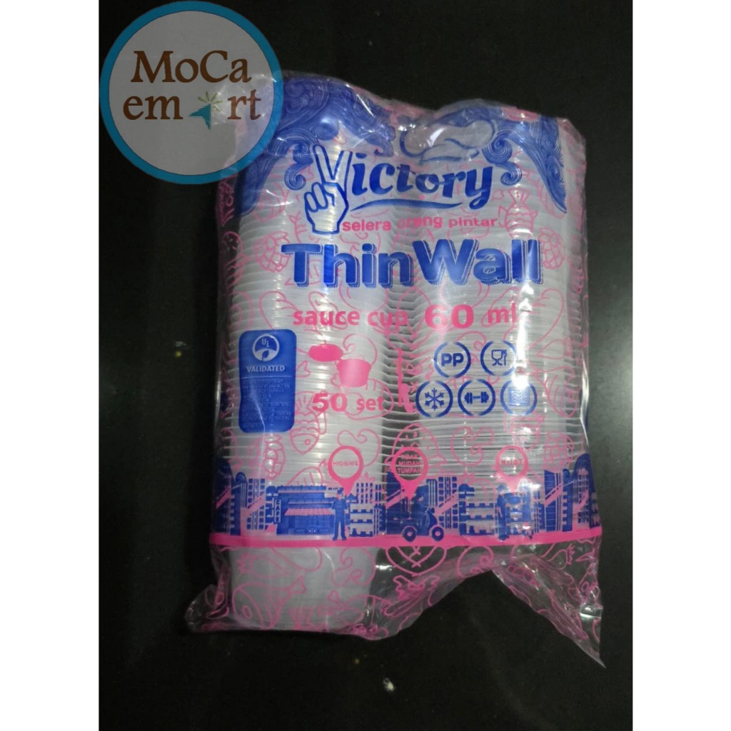 Cup 60ml / Cup Sambal 60ml / Cup Sauce 60ml
