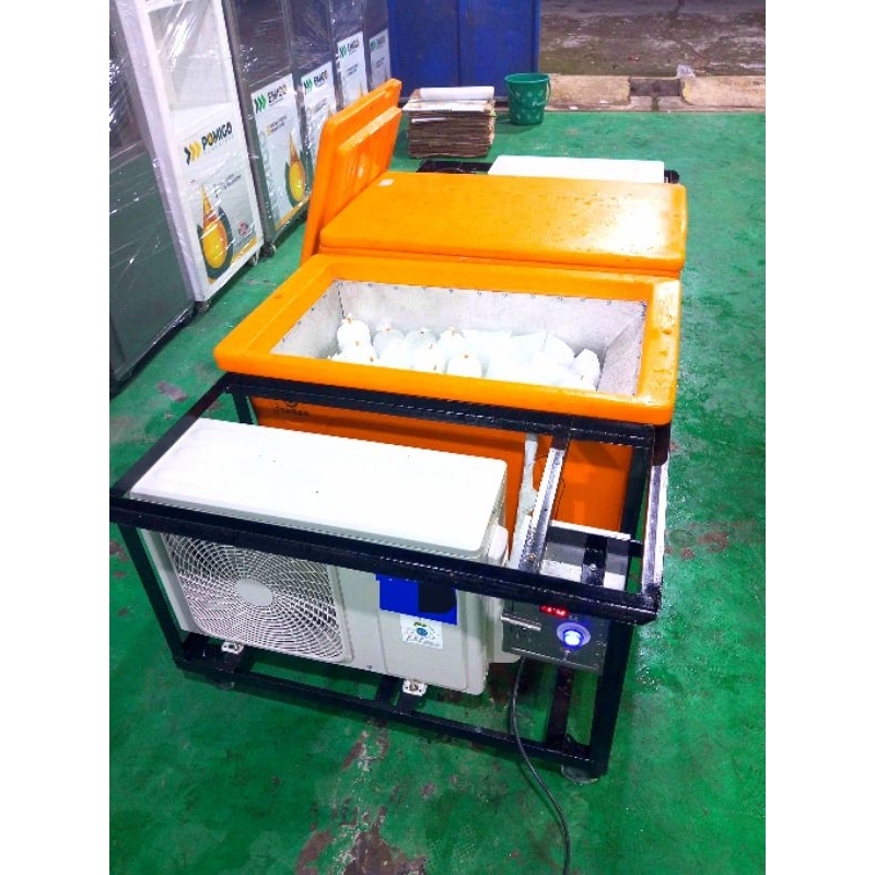 MESIN ES BATU CEPAT TIPE DOBEL BOX TERMASUK BIAYA KIRIM