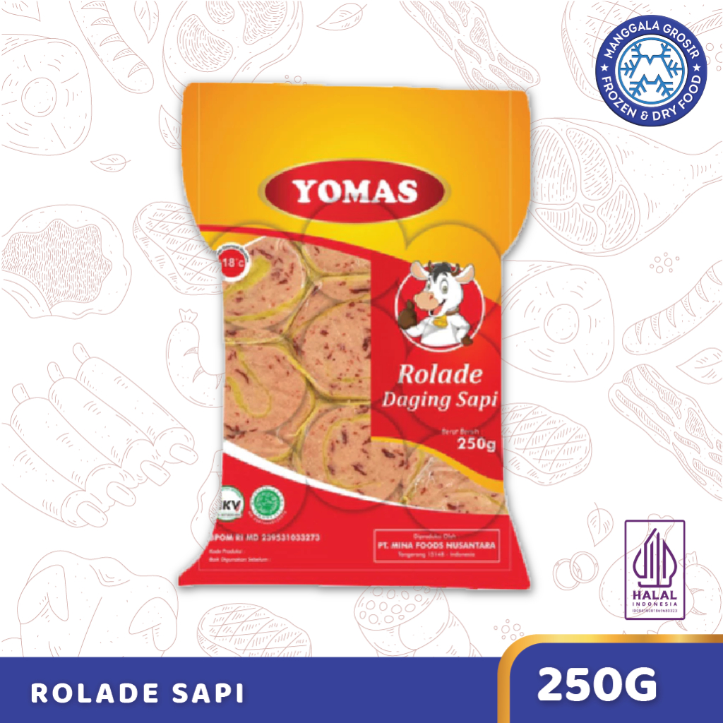 

Yomas Rolade Daging Sapi 250gr