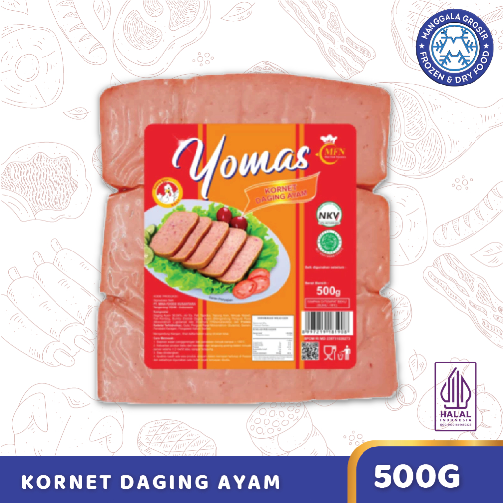 

Yomas Kornet Daging Ayam 500gr