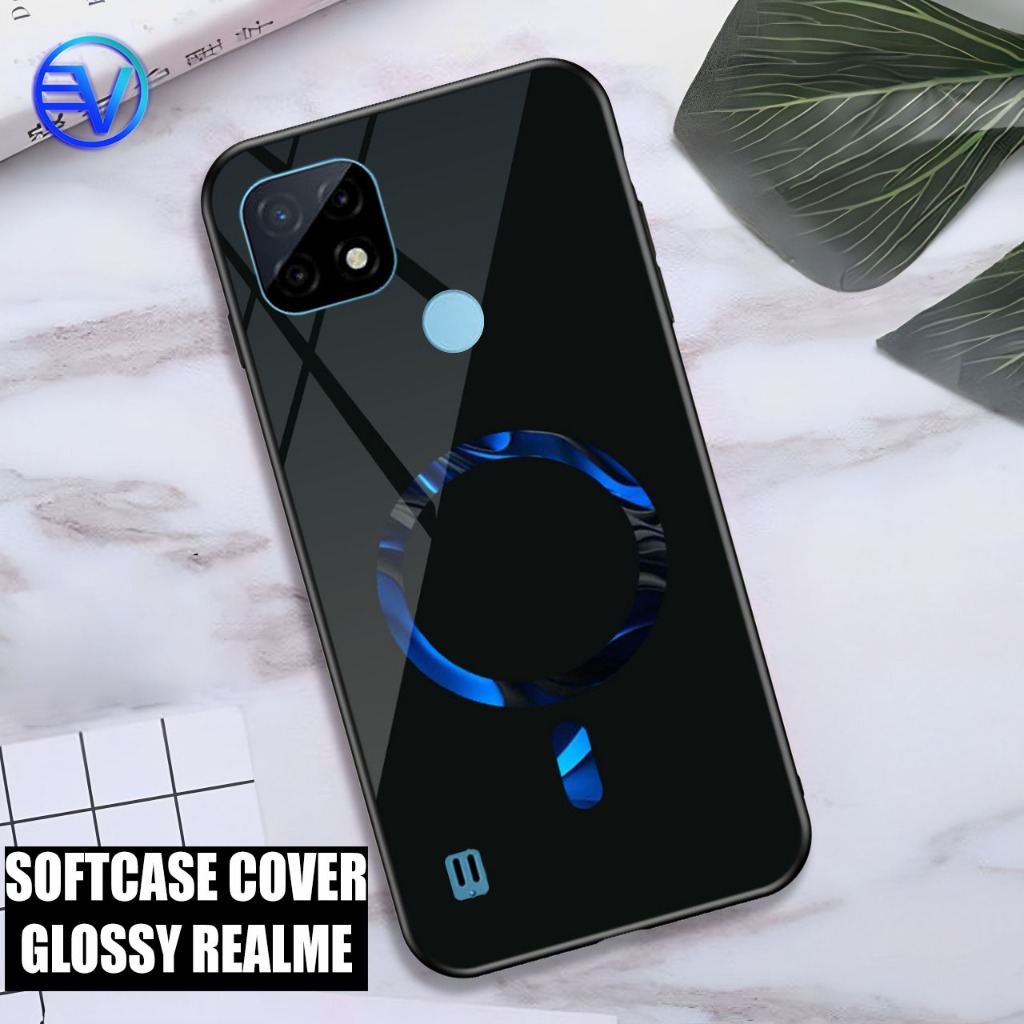 [ GT84 LOGO IPHONE ] Softcase REALME C21Y/C25Y/C20/C11 2021/C15/C21/NARZO 50A/NARZO 50i Case Kilau M