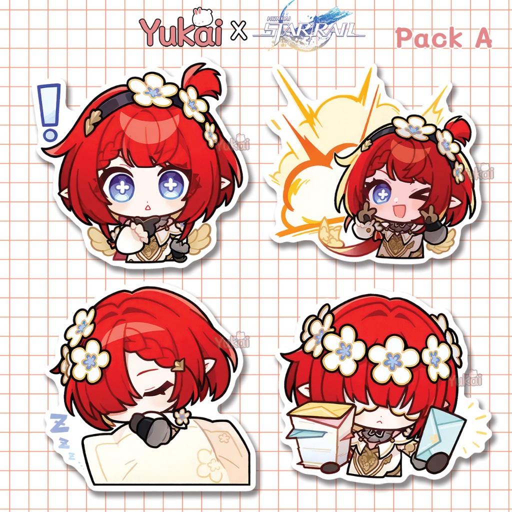 

Stiker Tribbie Honkai Star Rail (HSR) Premium - Sticker Pack Anime Waterproof