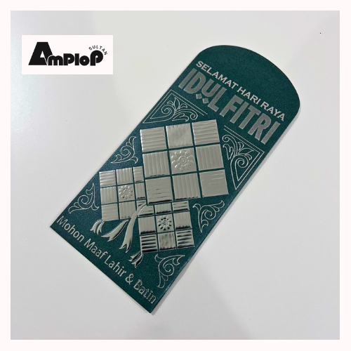 

Amplop Angpau Lebaran Poly Embossed L isi 50 pcs TIPE H