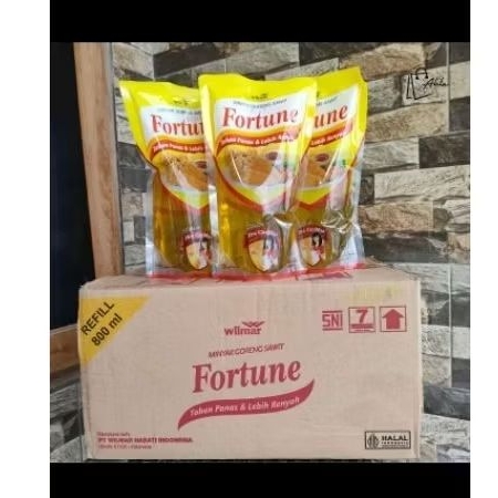 

minyak goreng fortune refill 800ml