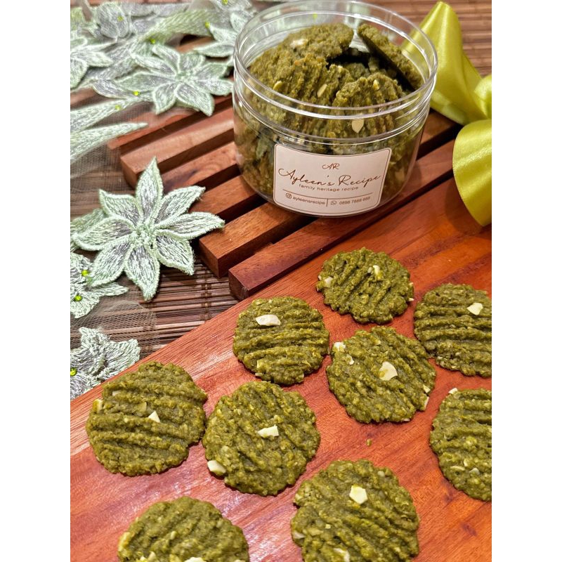 

AyleensRecipe kue kering Oatmeal Matcha Almond