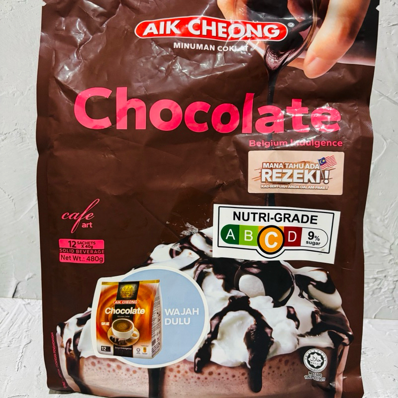 

Aik cheong chocolate belgium indulgence 12s @40gr