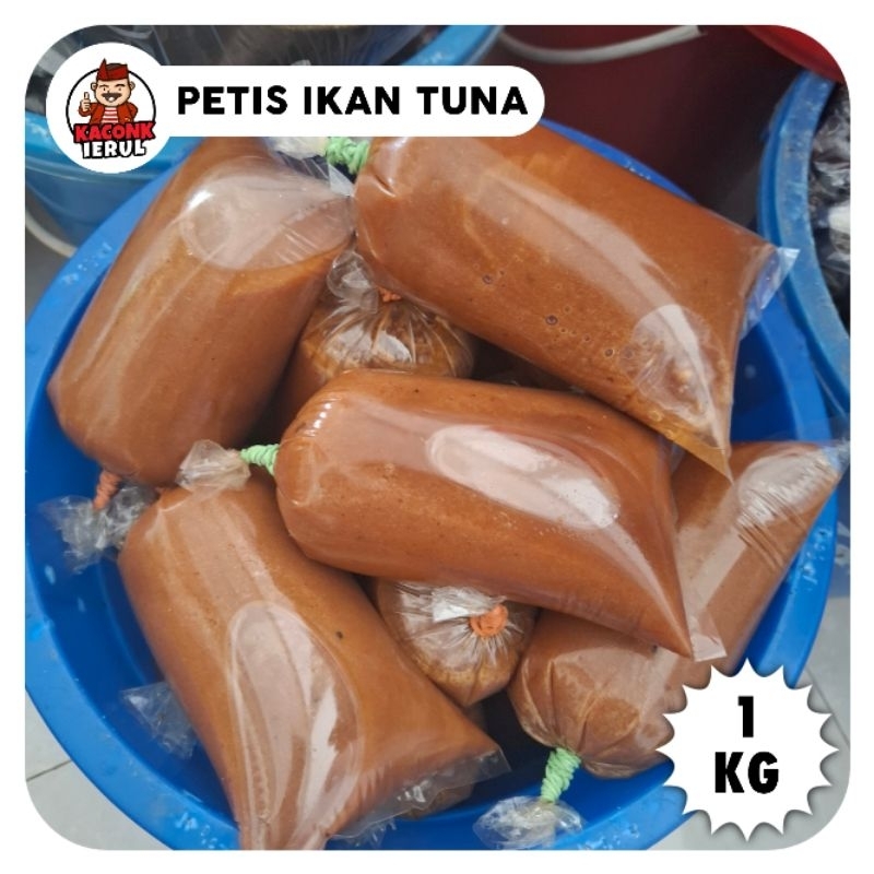 

( 1 KG ) Petis Ikan Tuna Murni Super, Asli Sari Ikan Tuna