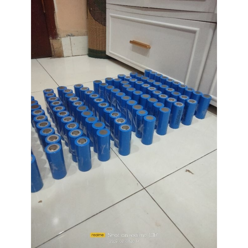 Baterai Lifepo4 26650 Kondisi BARU
