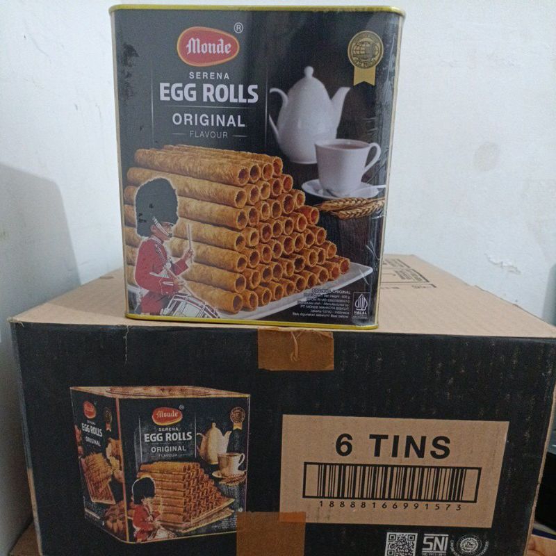 

Monde Egg Roll 600gr/Monde Serena Egg Roll 600gram/Monde Serena Egg Roll 300gram Kaleng