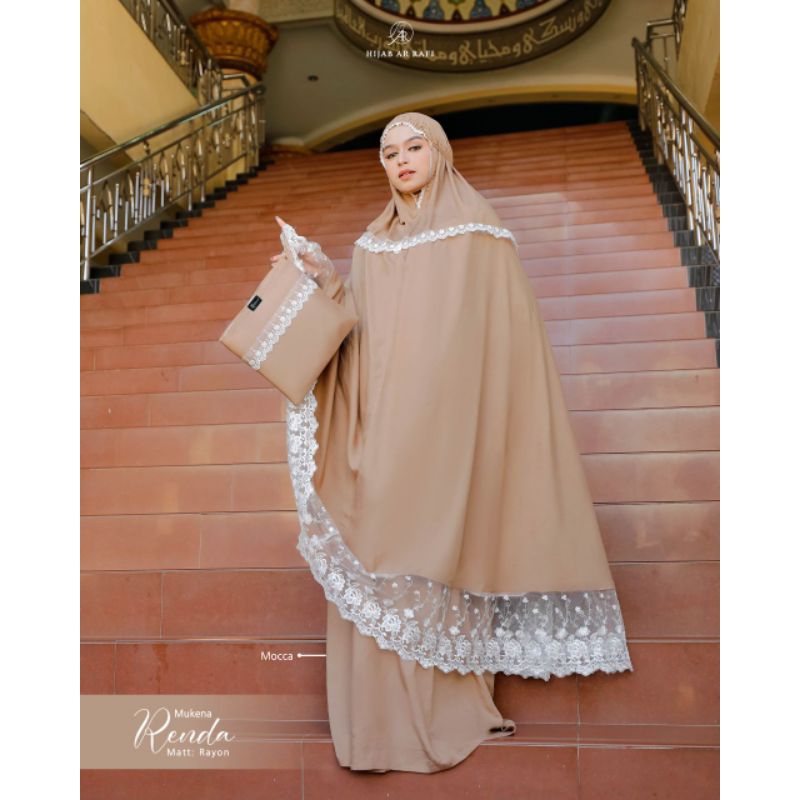 Mukena dewasa renda terbaru arrafi ori | mukena rayon terbaru 2025