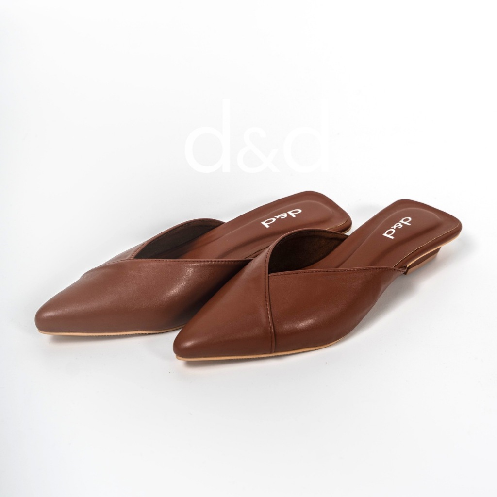 d&d -Ramona Dark Brown- Sepatu Wanita-The Bold Collection