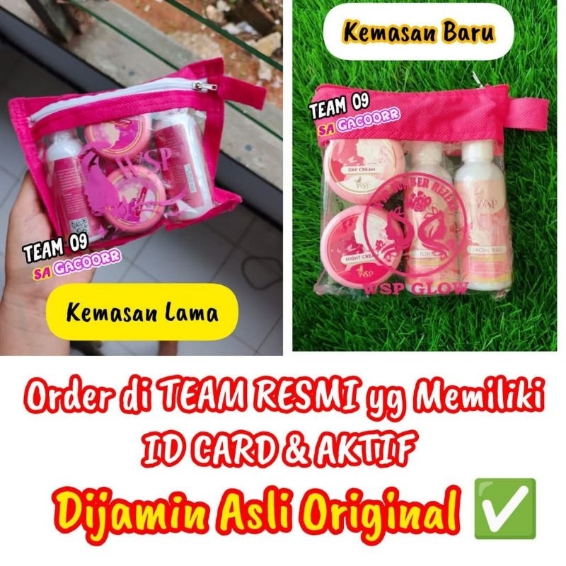 WSP GLOW SKINCARE BPOM ORIGINAL