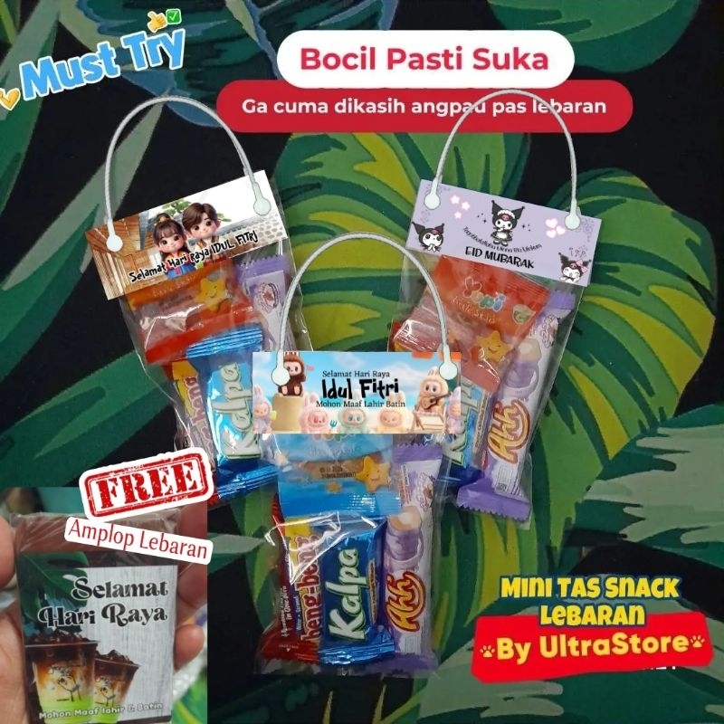 

NEW Mini Tas Snack Lebaran [ TANPA SNACK] FREE AMPLOP