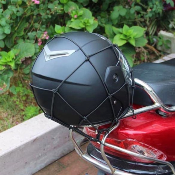 Jaring Helm Motor Touring 6 Hook Karet Nilon