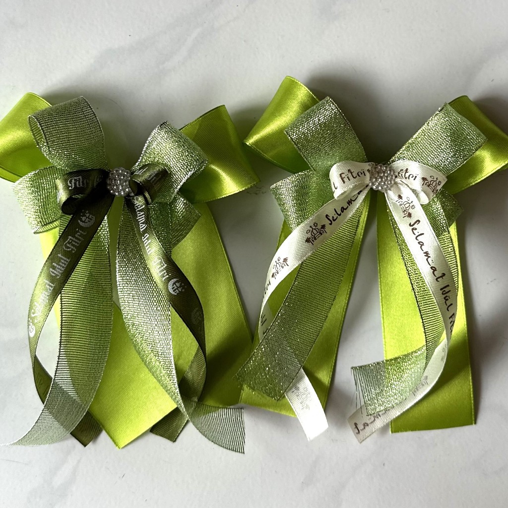 

Pita Jadi Idul Fitri / Pita Hias Lebaran / Pita Hampers idul fitri