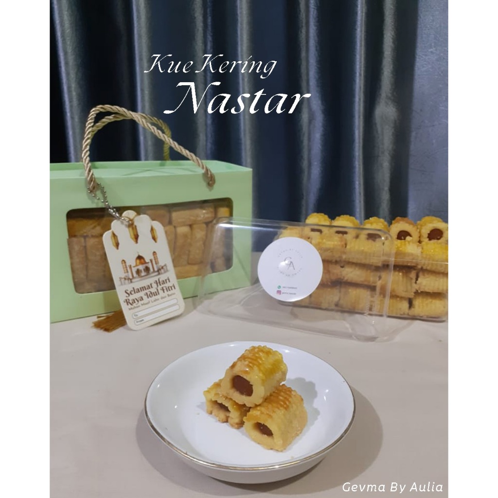 

Kue Kering Nastar Premium Lumer, Enak, Dengan Nanas