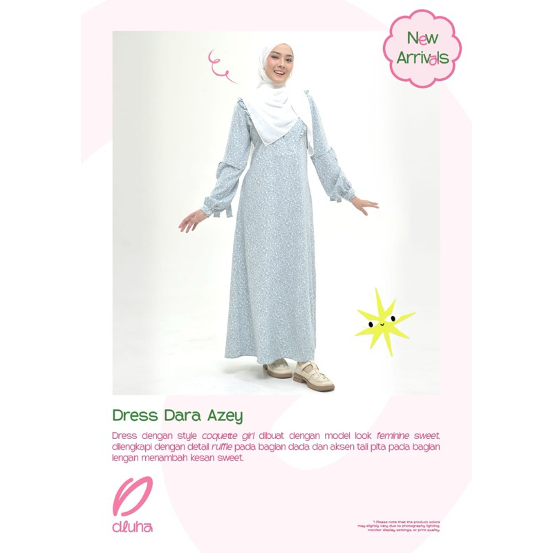 RABBANI - DRESSLIM DARA AZEY | DRESSLIM DLUHA RABBANI ORIGINAL