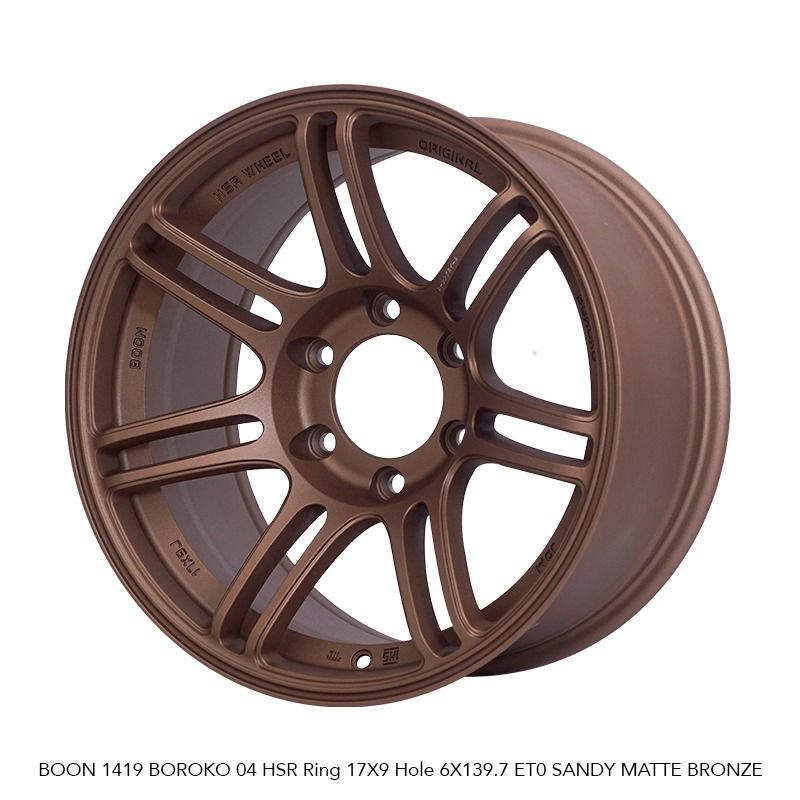 Velg Mobil Racing Jari Jari Ring 17 Hole 6 Pajero, Fortuner, Phanter Touring