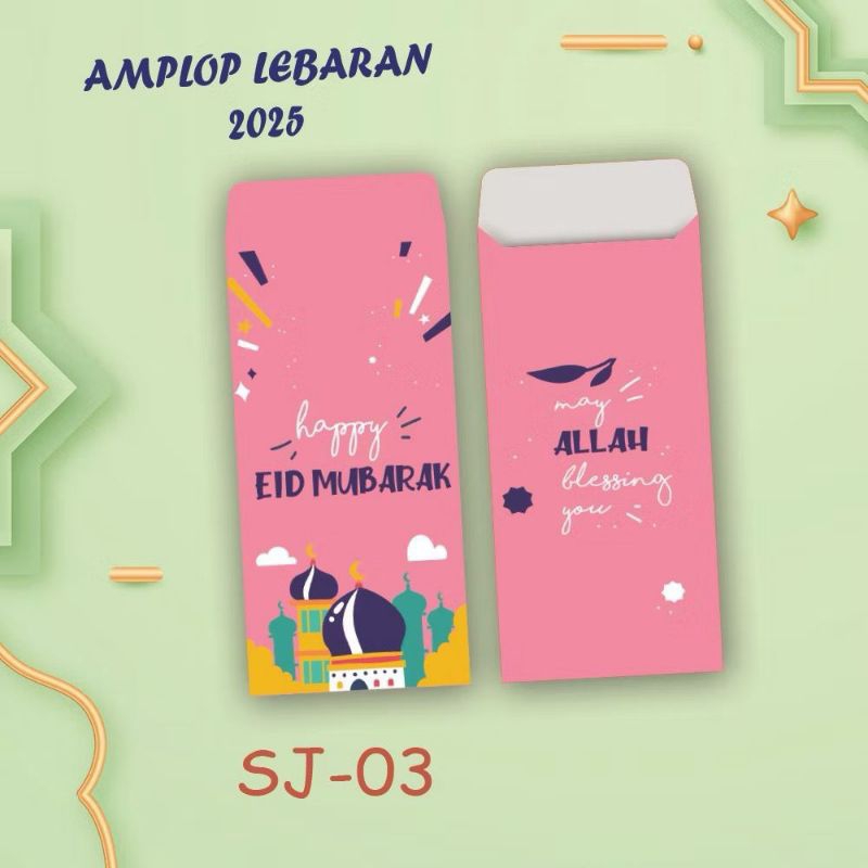 

(10 PCS) AMPLOP LEBARAN/AMPLOP ANGPAO LEBARAN MURAH/AMPLOP BESAR SJ-03