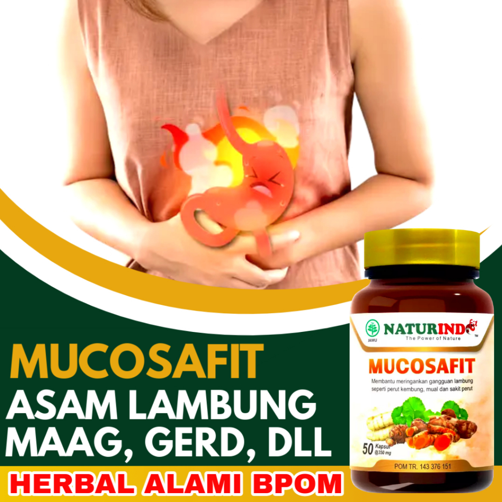 Obat Asam Lambung Mucosafit Obat Maag Gerd Paling Ampuh