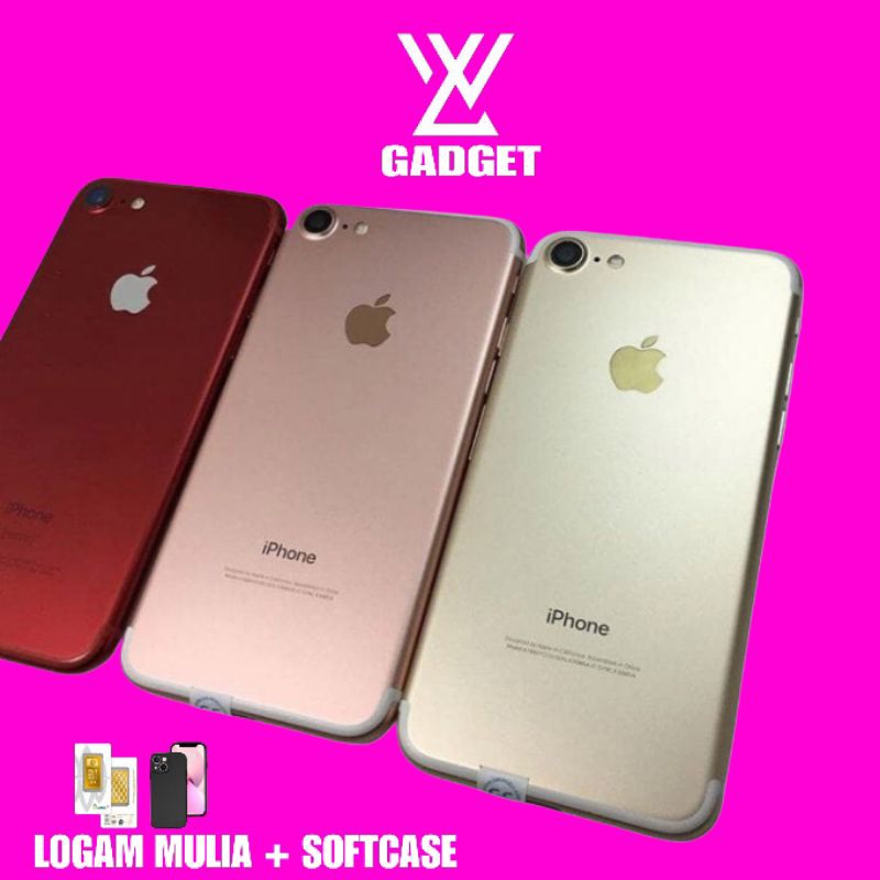Apple iPhone 7 32GB 128GB 256GB Fulset Lcd Original 100% Mulus No Recond No Refurb
