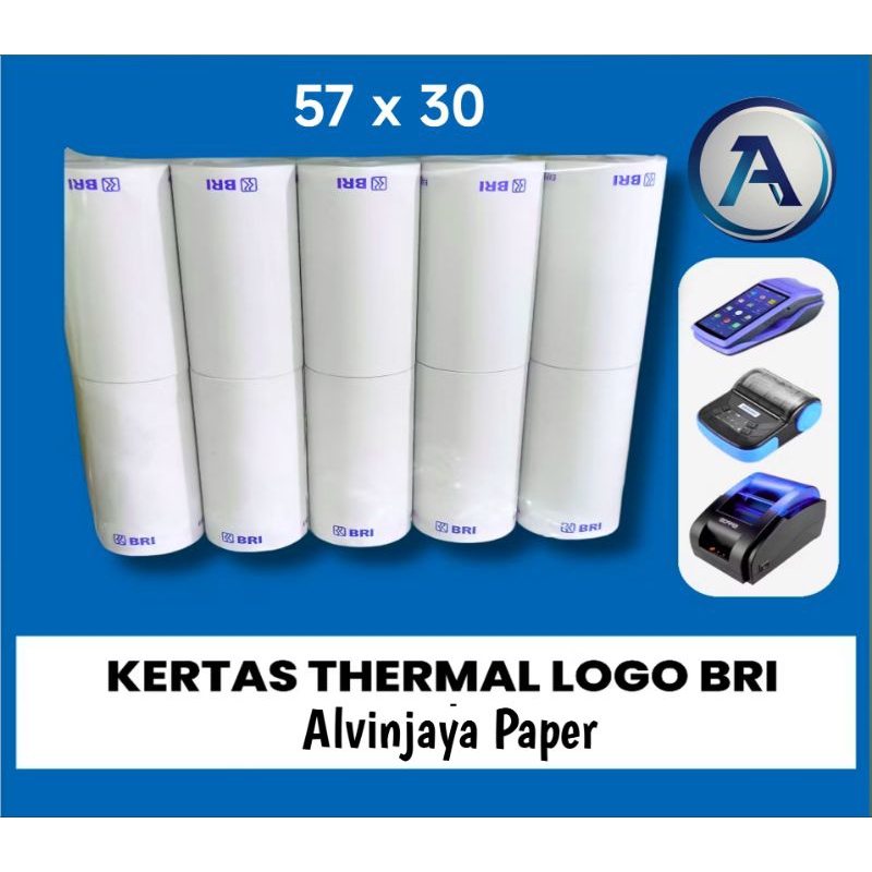 

Kertas Thermal Edc logo BRI 57x30