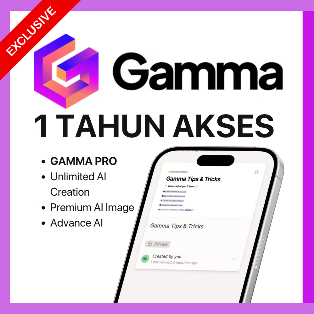 Gamma AI Pro: Akses Presentasi AI Premium