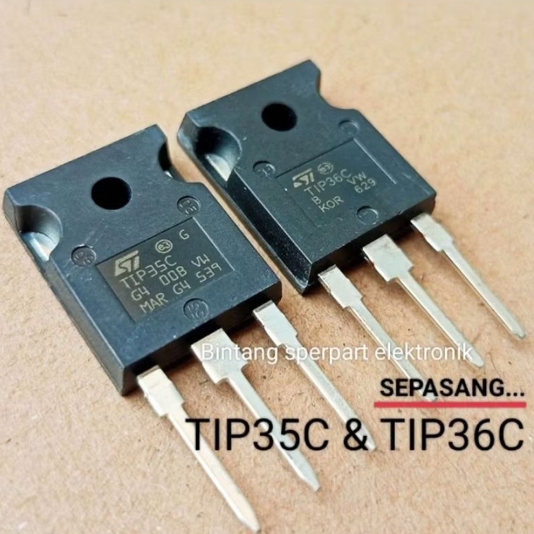 (SATU SET) TIP35C TIP36C  TRANSISTOR TIP 35C TIP 36C RRT II CHINA TRANSISTOR TIP35C TRANSISTOR TIP36
