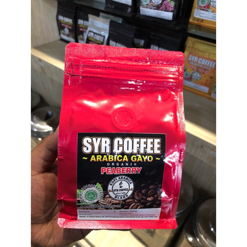 

syr coffee arabica peaberry 250gr