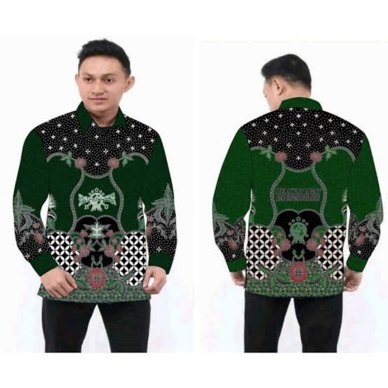 Kemeja Batik NU ABAD 2 batik NU abad dua Batik NU satu abad