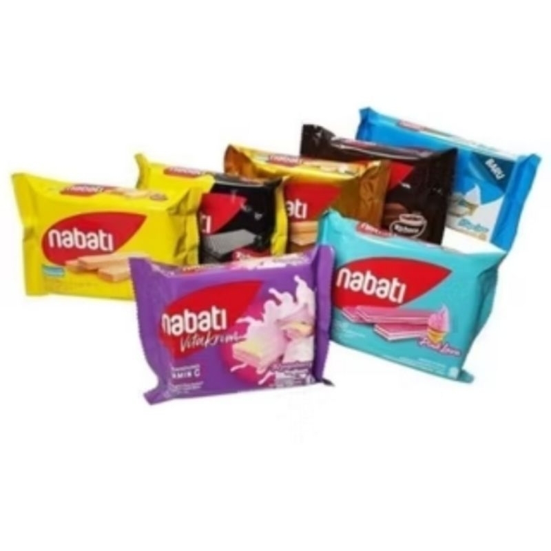 

Wafer Nabati 2000 an All Variant 1 Dus ( 60 pcs )