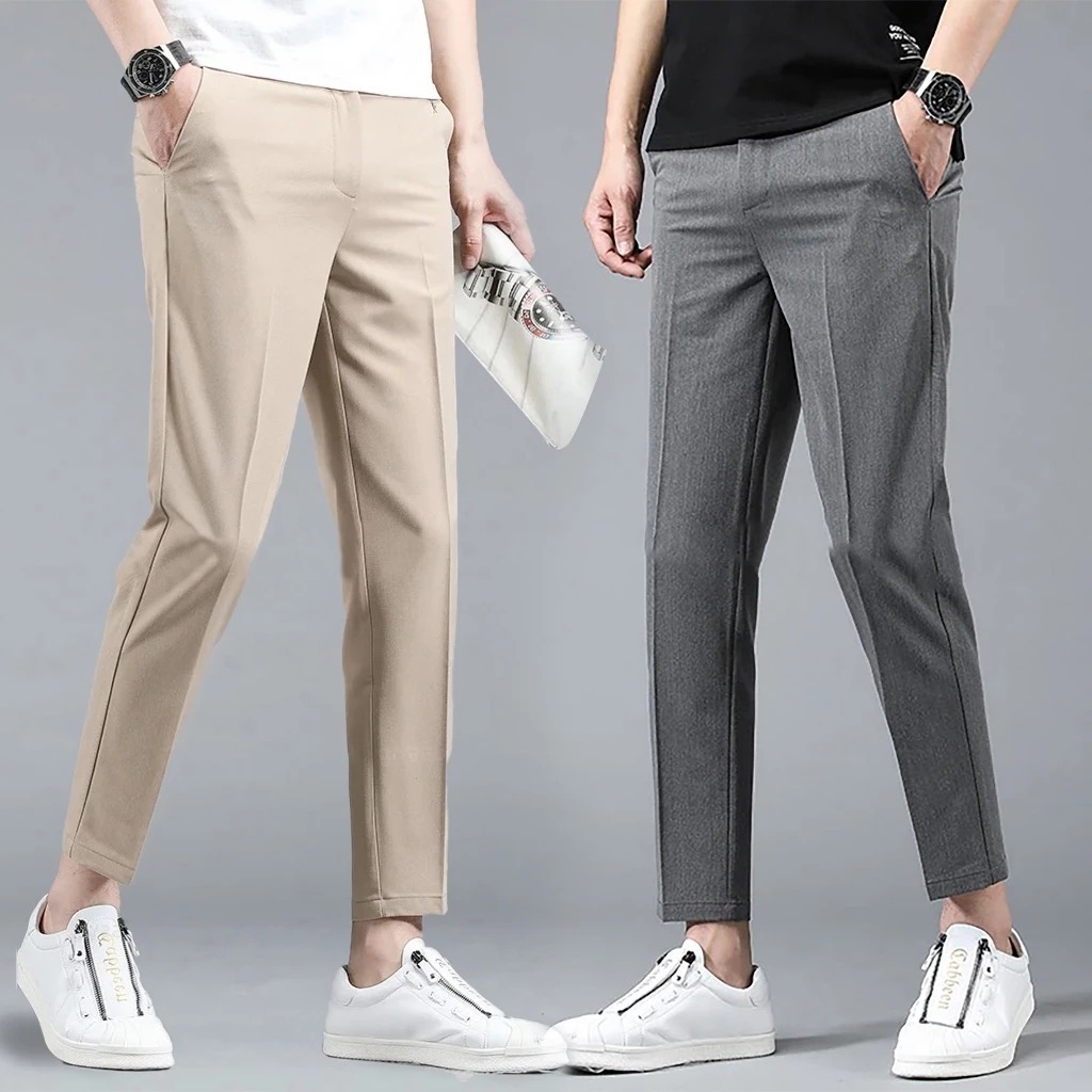 ( ARA ) Celana Kantor Formal Pria Slimfit,Celana Bahan, Celana Angkle Pants, Celana Trousers Panjang