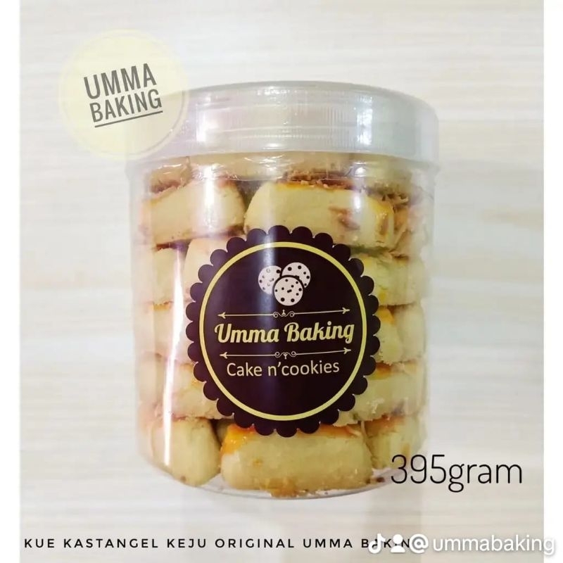 

PROMO Beli 1 kue kering Toples Kastengel (Kuker by UMMA BAKING CAKE N' COOKIES) GRATIS 1 Bks SNACK