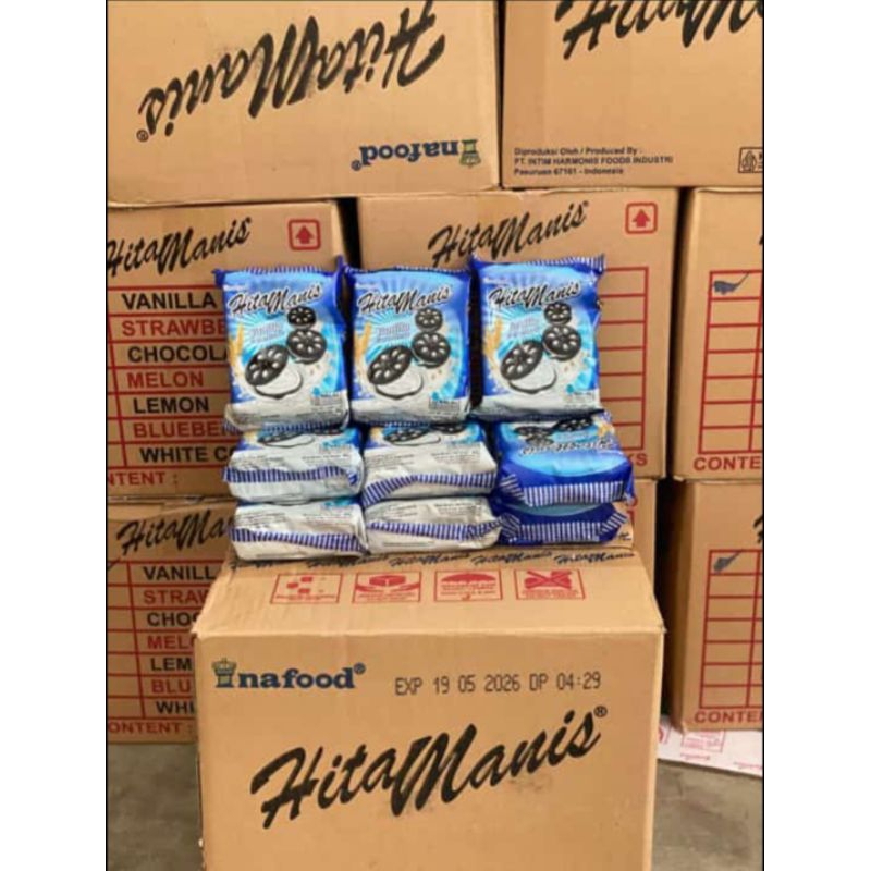 

Biskuit HitaManis Inafood | 1 Dus isi 36pcs
