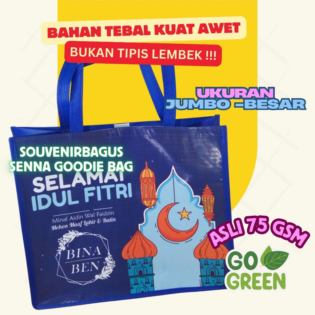 

Tas Parcel Lebaran Haji Umroh Ultah Imlek Souvenir Muat Parcel Lebaran Promosi Custom Special
