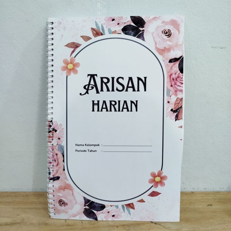 

Buku Rekap Harian paket lebaran rekap arisan harian ukuran f4