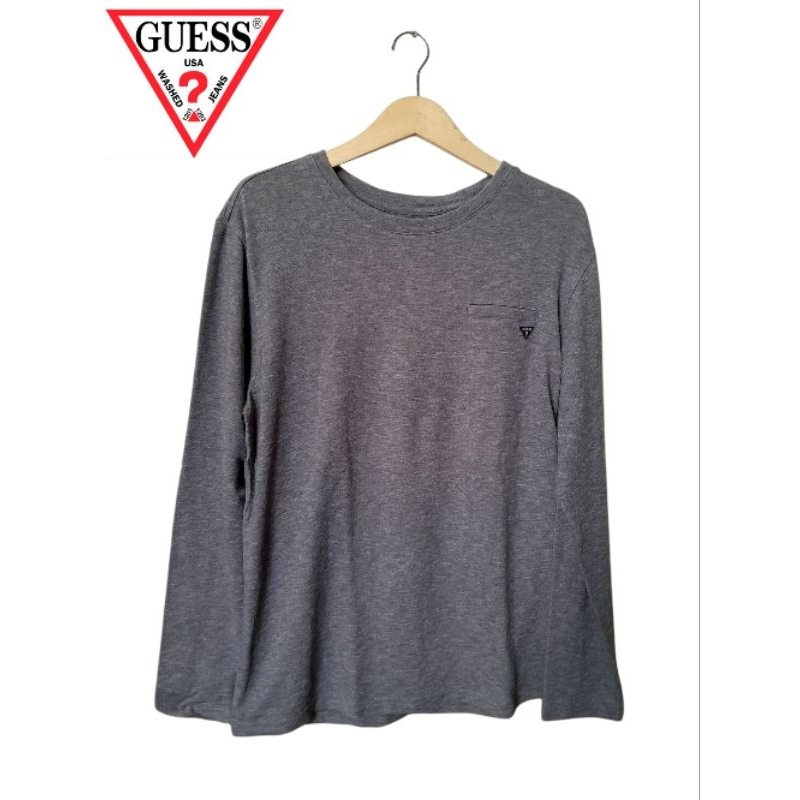 Baju kaos lengan panjang guess