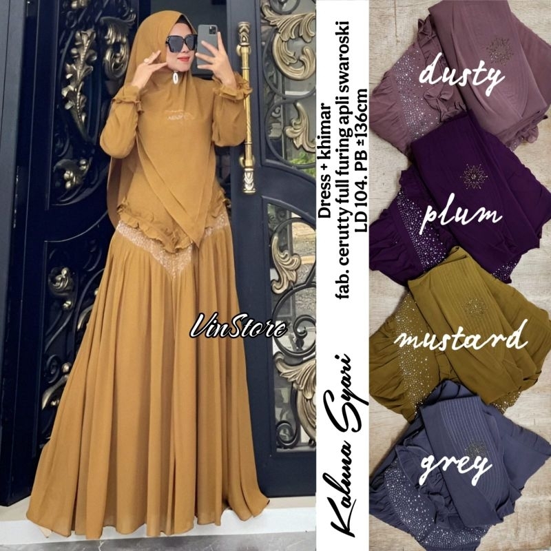 Kaluna Syari By Vinstore || Gamis Syari
