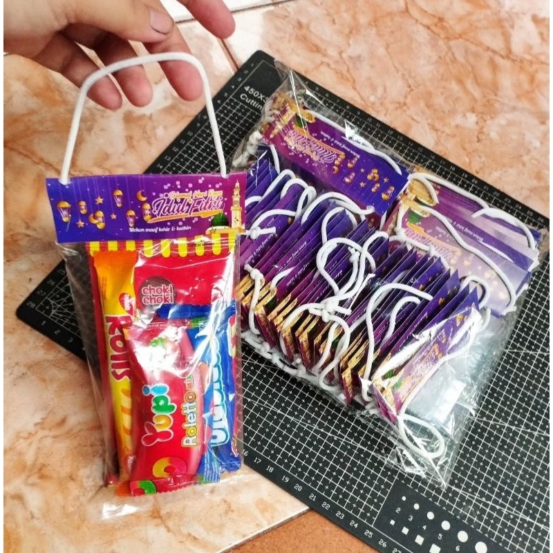 

tas snack thr lebaran/tas snack/tas thr lebaran /label snack lebaran