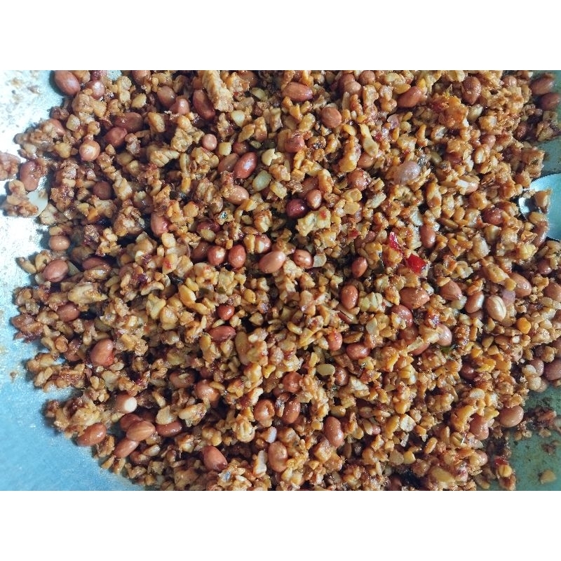 

Orek Tempe Kacang Krispi