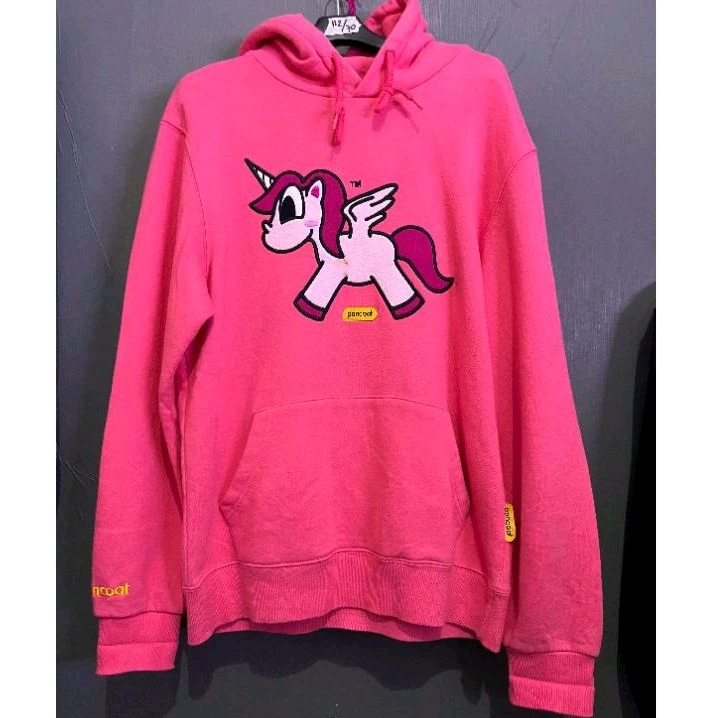 Hoodie pancoat unicorn pink rare