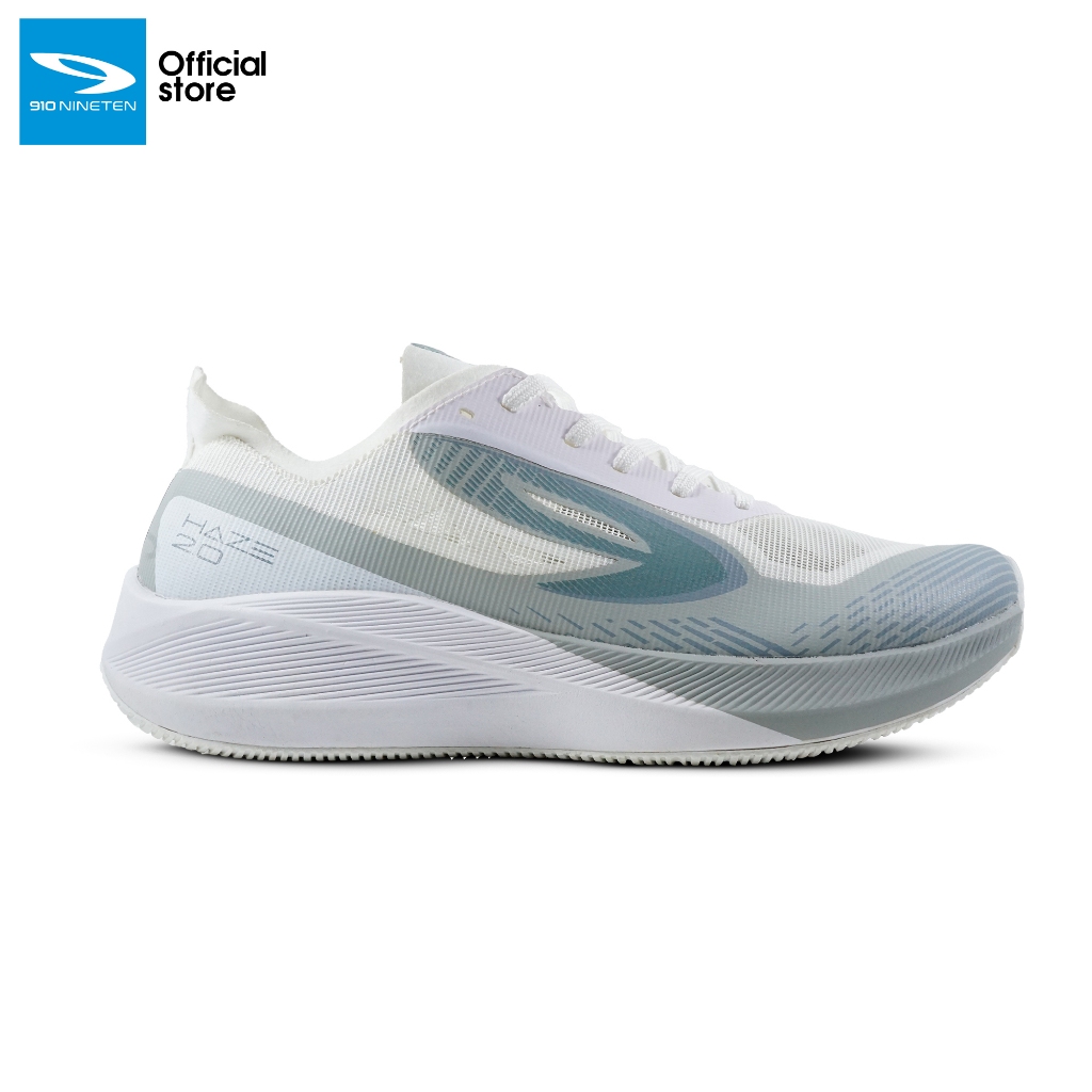 910 Nineten Haze 2.0 Sepatu Lari - Putih/Abu