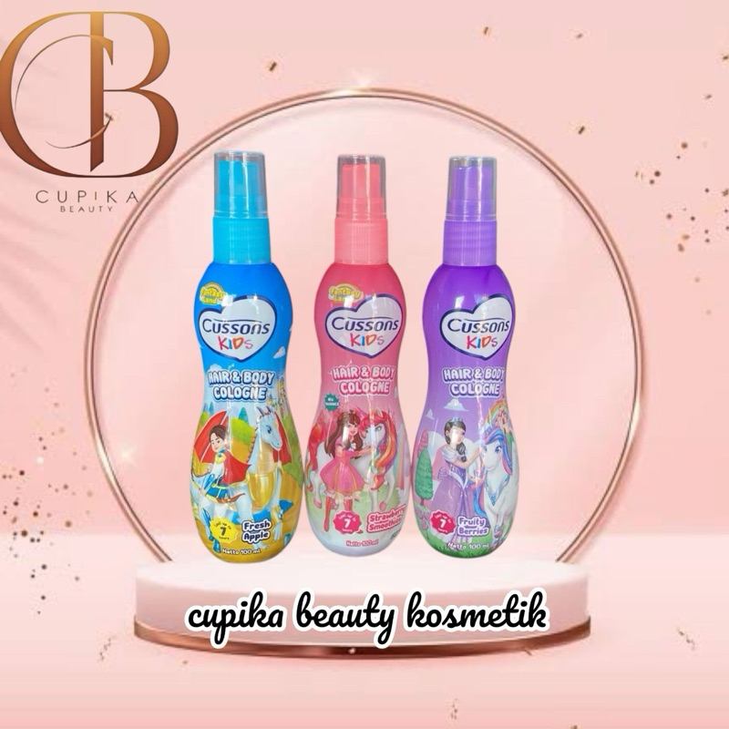 ci,pz} CUSSONS KIDS hair & body cologne 100 ml aroma wangi dan segar tahan lama
