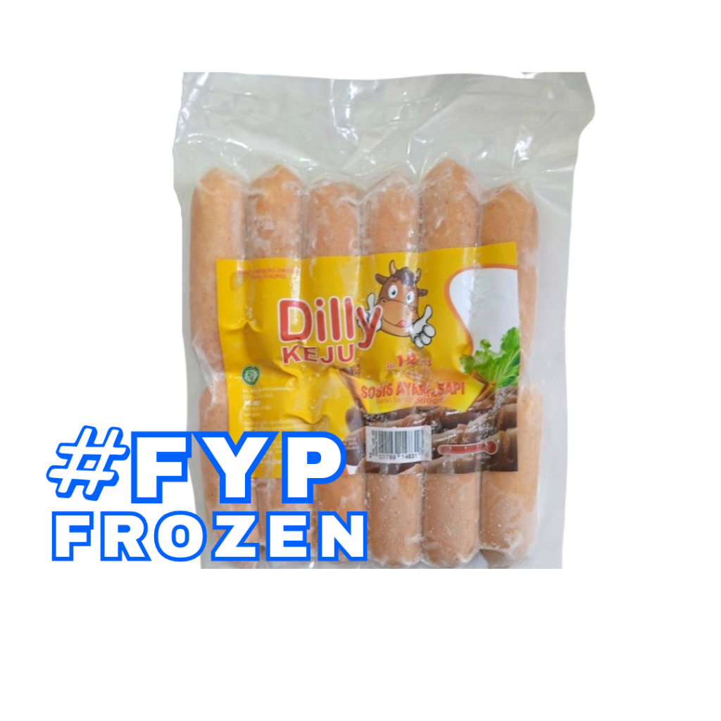 

DILLY SOSIS MINI RASA KEJU 500GR ISI 12PCS SOSIS SAPI DAN AYAM